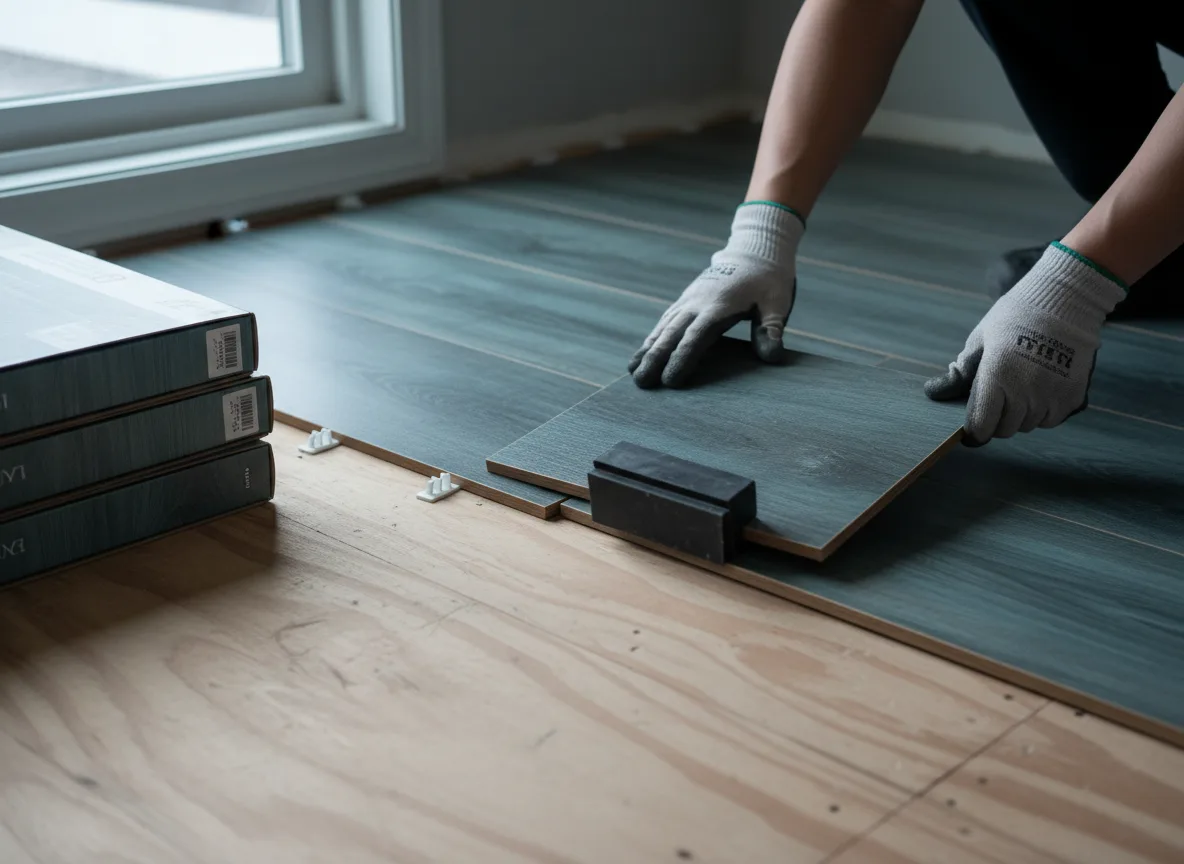 Luxury Vinyl Plank Installation company in Ogden, AR